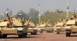 Iraqi tank reinforcements arrive east of Ramadi at Camp Habbaniyah