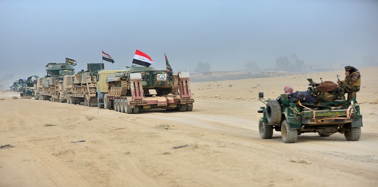  Iraqi security forces approaching main government complex in western Mosul – officer