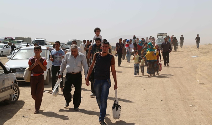  213 families left western Anbar since start of liberation battles