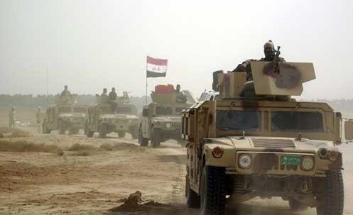  Joint security forces storm into areas towards south of Fallujah