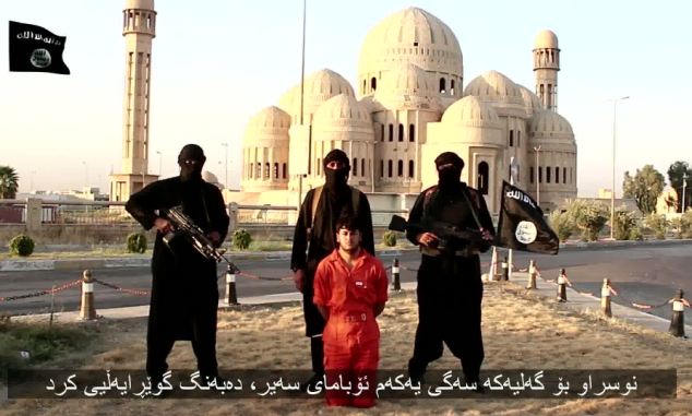  URGENT Video: ISIS beheads Kurdish soldiers, broadcasts video from downtown Mosul