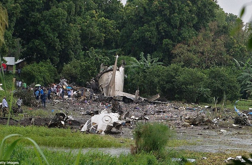  URGENT: Russian cargo plane crashes over South Sudan
