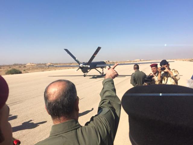  Iraq launches its first drone from Kut Airbase to target ISIS sites in Anbar