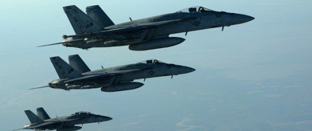  Coalition warplanes kill 35 ISIS elements west of Anbar