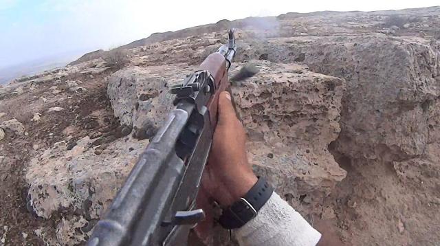  Volunteer soldiers kill ISIS sniper in Makhoul Mountains north of Salahuddin