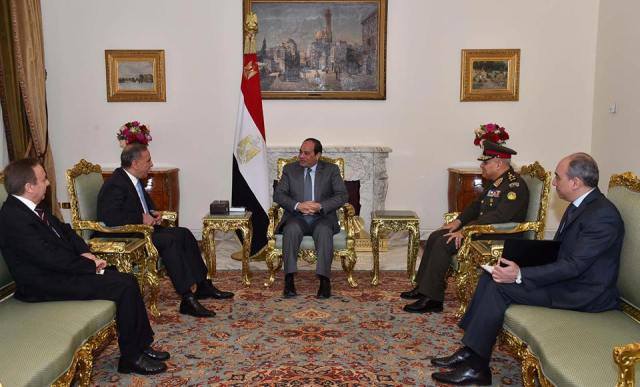  Sisi stresses Egypt’s support to Iraqi army in fight against ISIS
