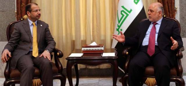  Abadi and Jabouri discuss Cabinet reshuffle