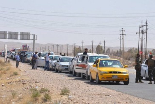  800 displaced people return to their liberated areas in Kabisa, west of Ramadi