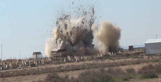  Coalition aviation bombs ISIS explosives laboratory east of Ramadi