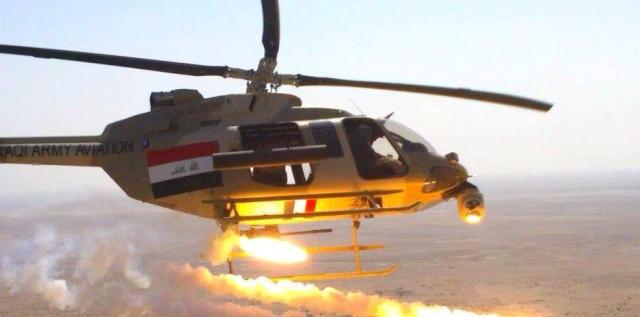  Army Aviation airstrike kills ISIS Emir of Dolab area west of Ramadi
