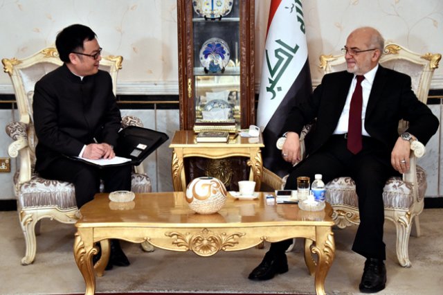  Iraqi Foreign Minister receives new Chinese ambassador to Baghdad