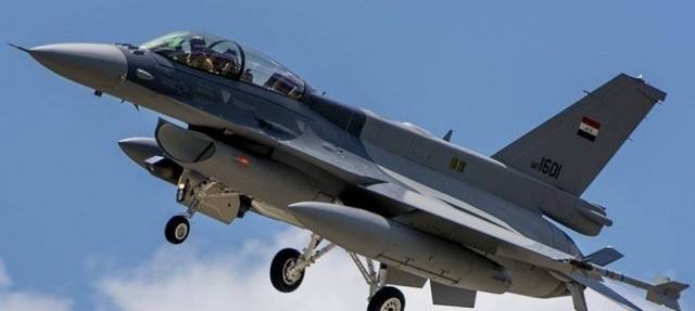  Iraqi F-16 fighter jets destroy ISIS shelter, kill 17 “terrorists” southwest of Kirkuk