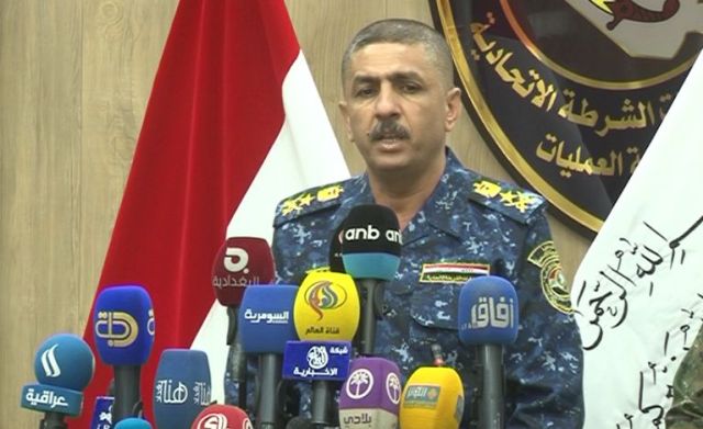  Federal Police announces liberating residential area south of Fallujah