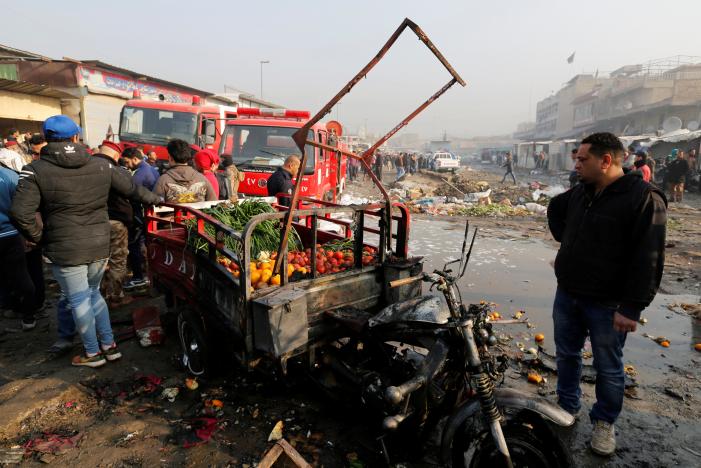  Islamic State claims Baghdad car bomb attack: statement