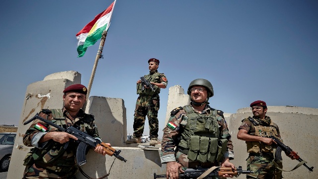  Peshmerga controls the main road which links between Sinjar and Baaj