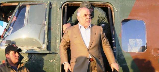  Abadi arrives in Ramadi after its liberation from ISIS