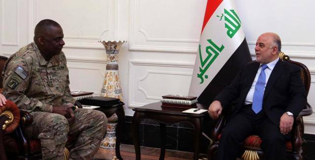  Ramadi is under control of Iraqi Security Forces, says Abadi to US General Austin