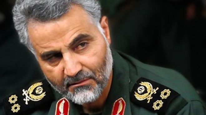  Iran’s revolutionary guard commander is operating in Iraq at the Iraqi government’s request