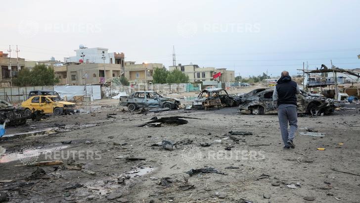  Civilian killed, 4 wounded in bomb blast northwest of Baghdad