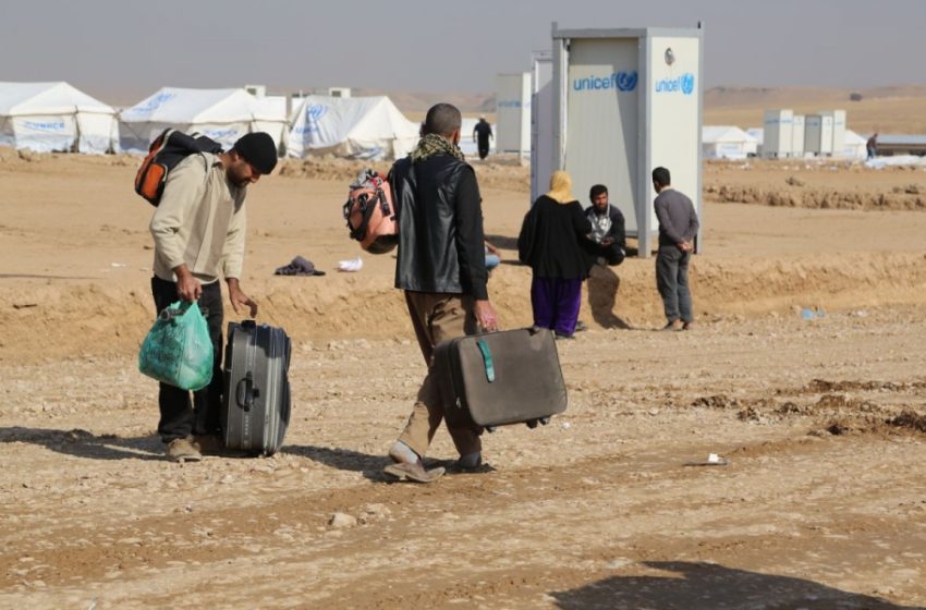  Iraqi government: nearly 22.000 refugees repatriated in Mosul in 4 days