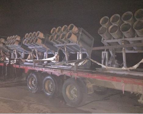  Security forces seize vehicle carrying rocket launchers near Baghdad