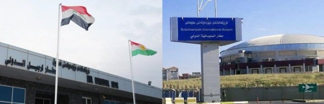  All airline flights from Erbil and Sulaymaniyah airports have been suspended