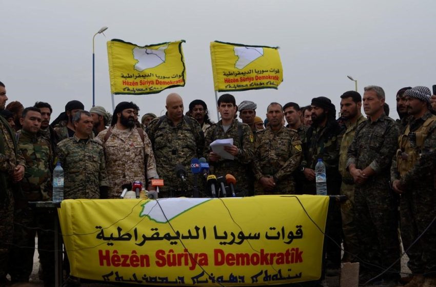  Syrian Democratic Forces announce launching Raqqa offensive