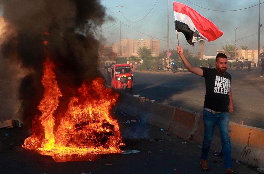  Iraqi premier rejects resignation of seven ministers amid violent protests