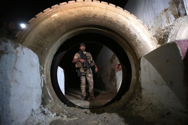  Video: Islamic State turns railway tunnel into underground ‘training base’