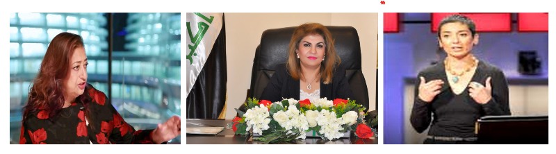  3 Iraqi women within the 100 most powerful Arab women in 2015
