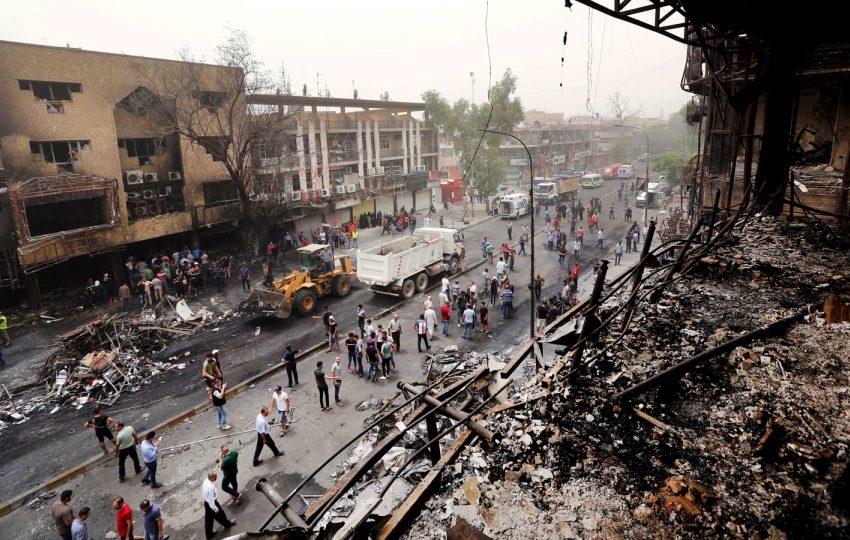  Civilian killed, 5 wounded in western Baghdad market blast