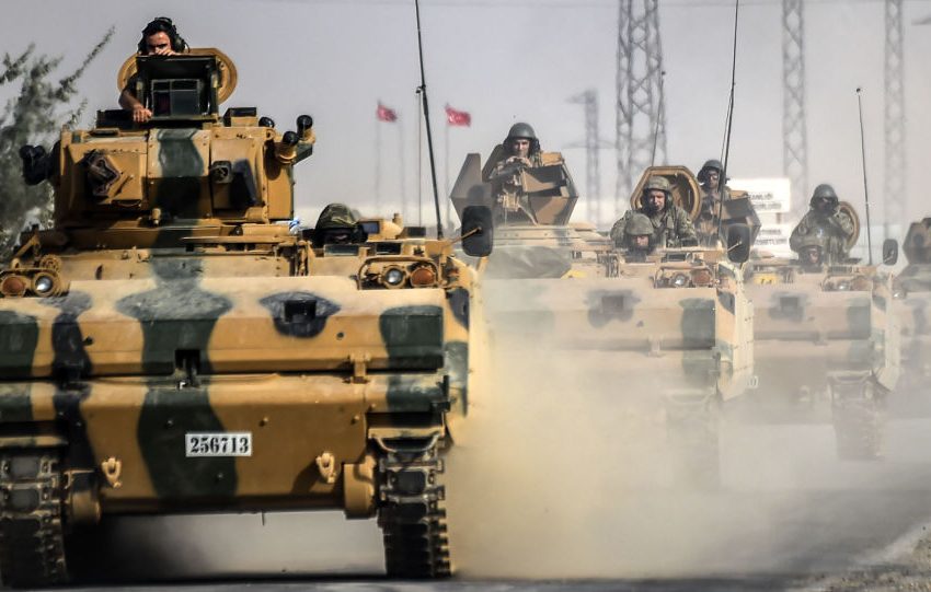  Turkish army, Syrian rebels escalate assault on IS-held city