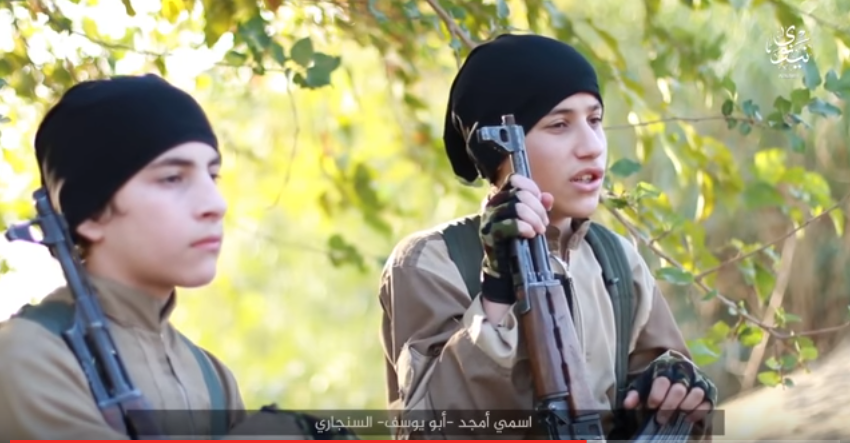  Islamic State video depicts final hours of Yazidi child suicide bombers