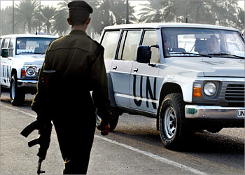 MP says UN-run vehicles killed two in Baghdad