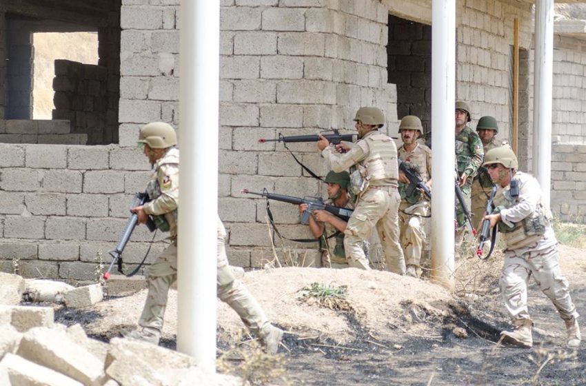  US-led coalition provide Peshmerga with training and equipment