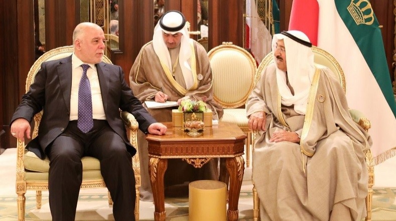  Abadi, Kuwaiti emir discuss situation in unrest-plagued provinces in Iraq