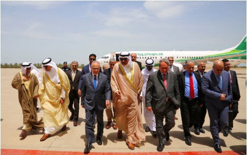  Iraqi foreign minister arrives in Kuwait