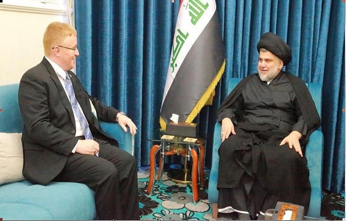  Iraqi cleric Sadr, Canadian ambassador discuss latest developments in Iraq