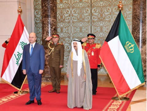  Iraqi president Saleh wraps up Kuwait visit
