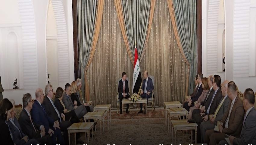  Iraqi president urges unifying int’l efforts to eradicate terrorism