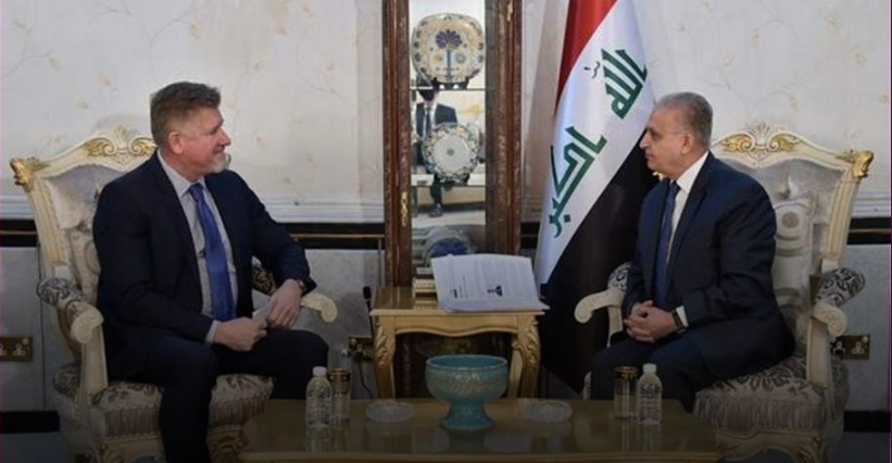  Iraqi FM meets senior NATO official on developing bilateral relations