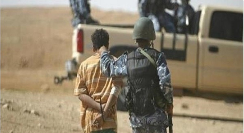  Iraqi security arrest three Islamic State terrorists in Samarra