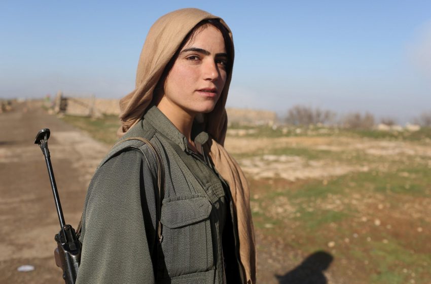  Female Yazidi fighters join Syria’s Raqqa battle