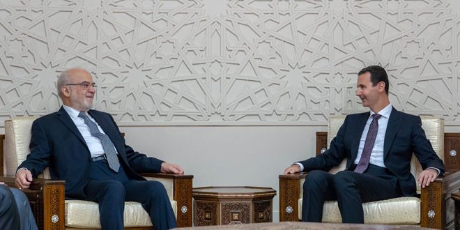 Assad attributes success of anti-terror war to mutual coop. bet. Damascus, Baghdad