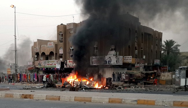  Bomb blast in western Baghdad, six casualties