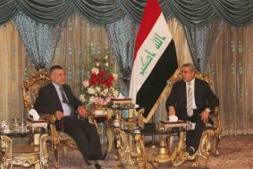  Araji, Khuzai discuss political crisis in Iraq