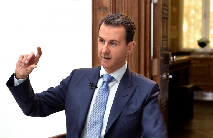  Assad tells paper he sees no ‘option except victory’ in Syria