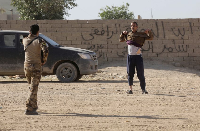  Iraqi troops arrest man wearing explosive belt north of Baghdad