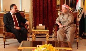  Barzani, IS delegation discuss political disputes