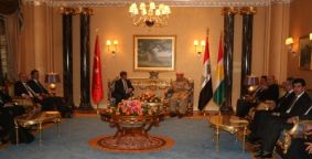  Barzani, Oglu discuss political updates in Iraq, region